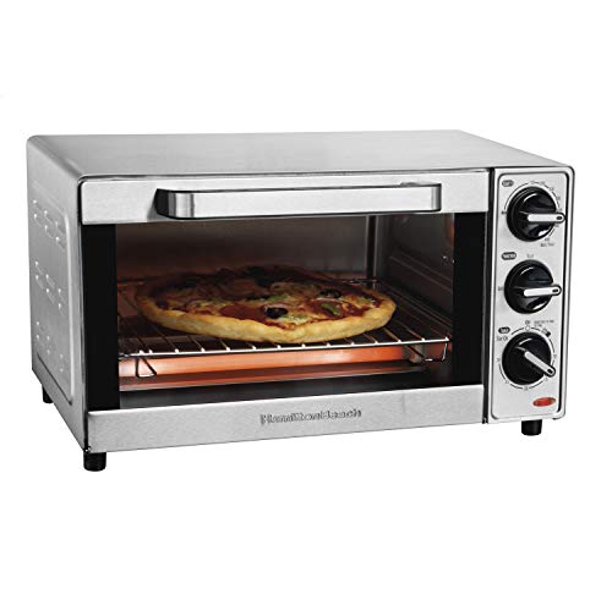 Hamilton Beach Countertop Toaster Oven & Pizza Maker, Large 4Slice