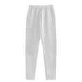 thumbnail image 3 of HOT SALE!Womens Sweatpants Wide Straight Leg Baggy Casual Joggers Athletic Pants Fall Winter Warm Sport Trousers with Pockets Women's Autumn and Winter Fashion Plus Size Casual Sports Pants White Xl, 3 of 3