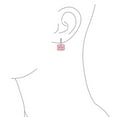thumbnail image 3 of Bling Jewelry Womens Dangle Chandelier Earrings Square Simulated Gemstones, 3 of 7