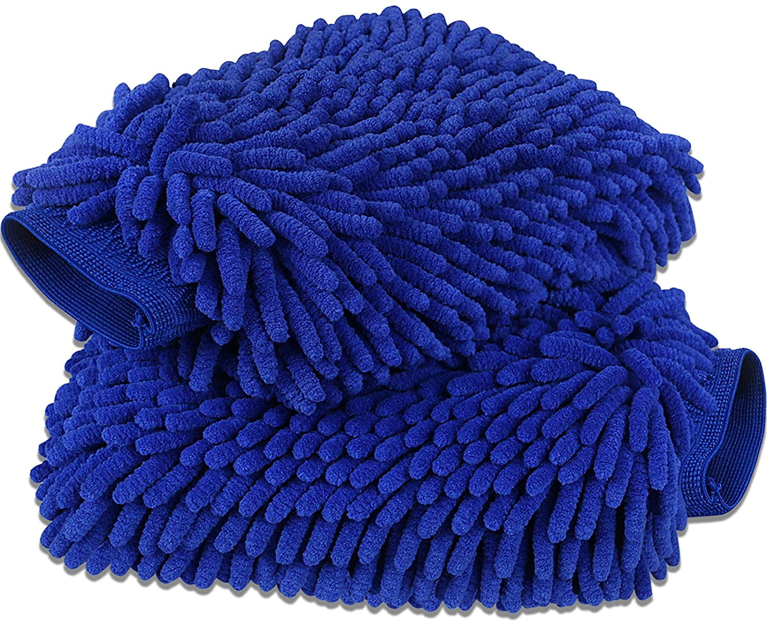 Car Wash Mitt 2 Pack - Big MoFo Chenille Microfiber Premium Scratch-Free Wash  Mitt. 