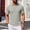 Green, variant on FRSASU Men's Ribbed Polo Shirts Short Sleeve V-Neck Slim Fit Polo Shirt Casual Summer Collared Golf Shirt Navy