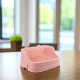 thumbnail image 1 of WHAMVOX Toilette Lapin Plastique Rose Conception Anti-Fuite Usage Intérieur 1 Pcs, 1 of 8
