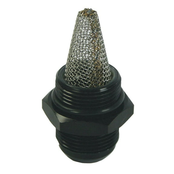 Moroso Fitting - 16an to 16an w/Ext. Filter Screen