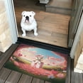 thumbnail image 2 of My Dog Is My Valentine Cute Poodle in Gift Box Doormat Poodles Dog Lover Gifts Idea Indoor Outdoor Welcome Mat - 3006, 2 of 5