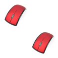 thumbnail image 1 of Seitruly Ratón inalámbrico de 2,4G, ratón plegable para ordenador, Mini portátil de viaje, ratón silencioso, receptor USB, ratón para ordenador rojo 2piezas, 1 of 5
