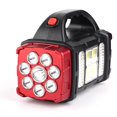 thumbnail image 4 of cámping Reflectores USB para exteriores 4 modos de fuente de luz Luces laterales COB solares (rojo pequeño) Hugtrwg Para estrenar, 4 of 5