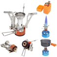 thumbnail image 4 of 13Pcs Camping Cookware Set Folding Outdoor Hiking Picnic Mess Kit Stove Pots Pan-A-, 4 of 5
