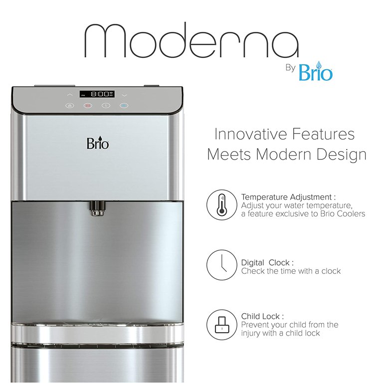 Brio Moderna Stage Reverse Osmosis BottleLess Water Cooler