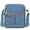 Smoke gray, variant on Women's Simple Nylon Multi Pocket Solid Color Casual Crossbody Bag Crossbody Bag Grey, 1-Piece Set