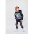 thumbnail image 3 of Marvel Eternals Big Boys' Fleece Pullover Hoodie Blue Black, 3 of 6
