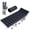Black, variant on Fenbeli Heavy Duty Camping Cot for Adults Folding Sleeping Cot Bed with Mattress, Gray