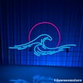 thumbnail image 3 of Glowneon Wave Sunset Neon Sign, Sun Ocean Led Sign, Sunset Led Sign, Sunrise Led Sign, Sun Led Sign, 3 of 4
