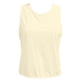 thumbnail image 5 of Summer Sleeveless Workout Tank Top Lightweight Breathable Yoga Running Vest Gym Fitness Activewear 1975 Crop Top Running T Shirt Women, 5 of 6