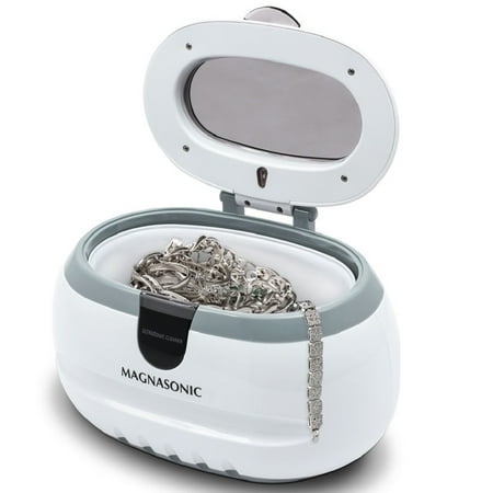 Magnasonic Professional Ultrasonic Polishing Jewelry Cleaner Machine for Eyeglasses, Watches, Rings, Coins, Dentures