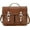 Brown, variant on American West Stagecoach Leather Multi-Compartment Laptop Briefcase - Charcoal Brown 8583208
