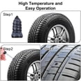 thumbnail image 4 of Kit de Clous en Caoutchouc pour Réparation de Pneus avec 2 Tailles, Vis sous Vide pour Bouchons de Pneus, Outil de Réparation Rapide Automobile Robuste, Clou de Réparation de Pneus en Auto-Service Adapté pour Voiture Moto Jeep, 4 of 7