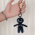 thumbnail image 5 of BEGHT 5Pcs 2DVoodoo Doll Emotional Support Gift,Crochet Doll Pendant Fun Gifts for Friends and Colleagues Fun Little Voodoo Dolls Crochet Dolls Crochet Dolls StuffedAnimalsBlack ., 5 of 8