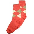 thumbnail image 1 of Tic Tac Toe - Big Girls' Argyle Sock 31867-XX-Large (salmon argyle), 1 of 3
