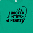 thumbnail image 4 of Inktastic I Hooked Auntie's Heart with Fishing Rod Boys or Girls Toddler T-Shirt, 4 of 5