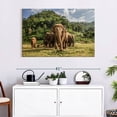 thumbnail image 6 of Elephant Stock Elephants In Chiang Mai Wall Art - Horizontal Canvas Wall Art - Living Room Wall Decor - Animal Canvas - Blue And Brown Decor - 39" x 26", 6 of 6