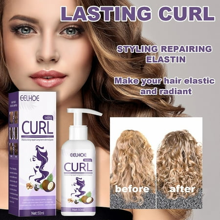 Elastin Hair Care Curly Hair Moisturizing Lasting Styling Spring Prime