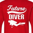 thumbnail image 4 of Inktastic Future Diver Scuba Diving Long Sleeve Youth T-Shirt, 4 of 5