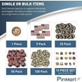 thumbnail image 6 of PinMart Support Our Veterans Lapel Pin-Proud Patriotic USA Flag Enamel Pin, 6 of 6