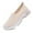 Beige, variant on Shoes for Women,Ballerinas Trainers Lace Up Comfortable Breathable Soft Sole Lightweight Casual Canvas Shoes,Walking Shoes(Size:7.5)