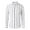 White, variant on Aueoeo Men's T-Shirts,New Men's Fashion Stripe Print Shirt Long Sleeve Collar Button Casual Slim Shirt Top Blouse Shirt (Available in Big & Tall)