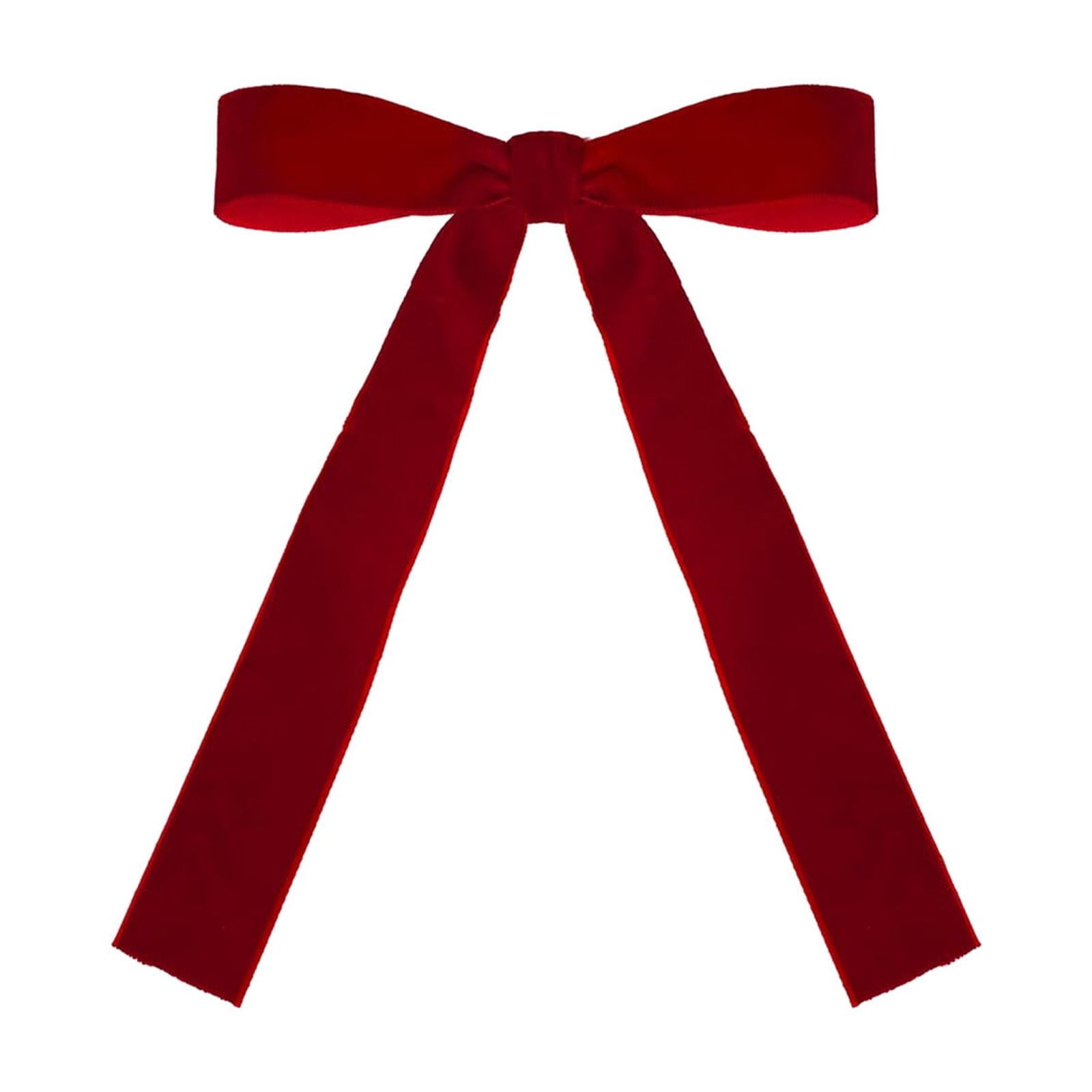24 Nœuds En Velours Rouge Pour Sapin De Noël - Ornements Décoratifs Vintage à Attacher - Pour Décoration Intérieure/Extérieure, Mariage