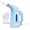 blue, variant on Handheld Steamer for Clothes Wrinkle Removes,Garment Steamer for Hat,1.5lbs Lightly,40s Fast Heat-up,8 FT Power Cord,800W, for Home and Travel with Automatic Shut-Off Safety Protection (white)