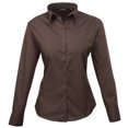 thumbnail image 2 of Premier Womens Poplin Long-Sleeved Blouse, 2 of 4
