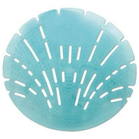BGD 623CT Pearl 3D Urinal Screen - Mountain Air, Blue - 10 per Pack, Pack of 6