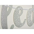 thumbnail image 4 of Sprinkled with Love Glitter Banner, Baby Sprinkle Banner, Baby Shower, Gender Reveal Party, Glitter Party Decor, Silver Glitter, 4 of 5