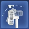 thumbnail image 4 of Ventilador portátil ecológico blanco Kearding F7-2, 4 of 6
