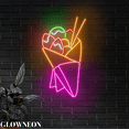 thumbnail image 4 of Glowneon Crepe Neon Wall Hangings, French Crepe Store Neon Led Decor, 4 of 5