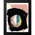 thumbnail image 2 of Cartissi 12x14 Black Modern Framed Museum Art Print Titled - Zen Abstract IV, 2 of 5