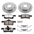 thumbnail image 3 of PowerStop Rear Z36 Truck & Tow Carbon-Fiber Ceramic Brake Pad and Drilled and Slotted Rotor Kit Fits: FORD LINCOLN Select Models K1935-36, 3 of 9