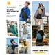 thumbnail image 2 of Mochila tipo bandolera SEAFEW negra de nailon impermeable para hombre y mujer, 2 of 9