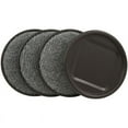 thumbnail image 2 of softtouch 4 Round Carpet Bottom Furniture Caster Cups to Protect Hardwood Floors Brown Gray 4 Pack, 2 of 2