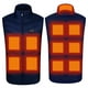 thumbnail image 1 of Bsvklp Chaquetas Con Calefacción Eléctrica Y Cuello Informal para Hombre para Acampar (azul 2XL), 1 of 8