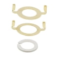 thumbnail image 1 of S SERENABLE 2 Pcs Base de Harpe de Lampe E27 Installation Facile Remplace pour Base Filetée Jaune, 1 of 9