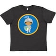 thumbnail image 3 of Inktastic Knight Fairytale Kids Youth T-Shirt, 3 of 5