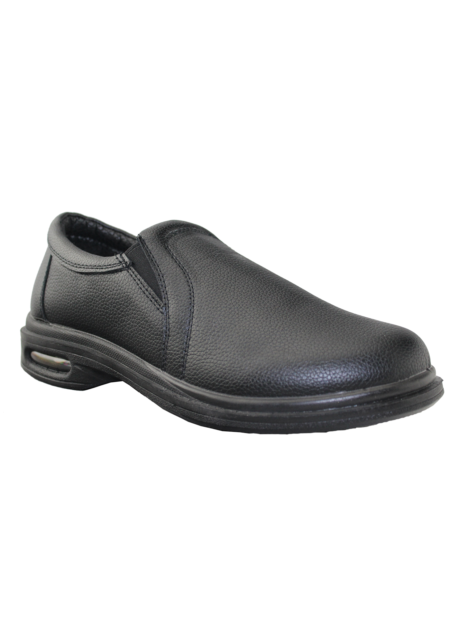 Tanleewa Men's Leather Work Shoes Anti-slip Waterproof Pull-on Casual Dress Shoe Size 10.5 - image 3 of 5
