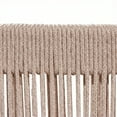thumbnail image 6 of Christopher Knight Home Coastal Outdoor Woven Rope Barstools, Solid Wood Frames, Set of 4, Beige Cushions, 6 of 14