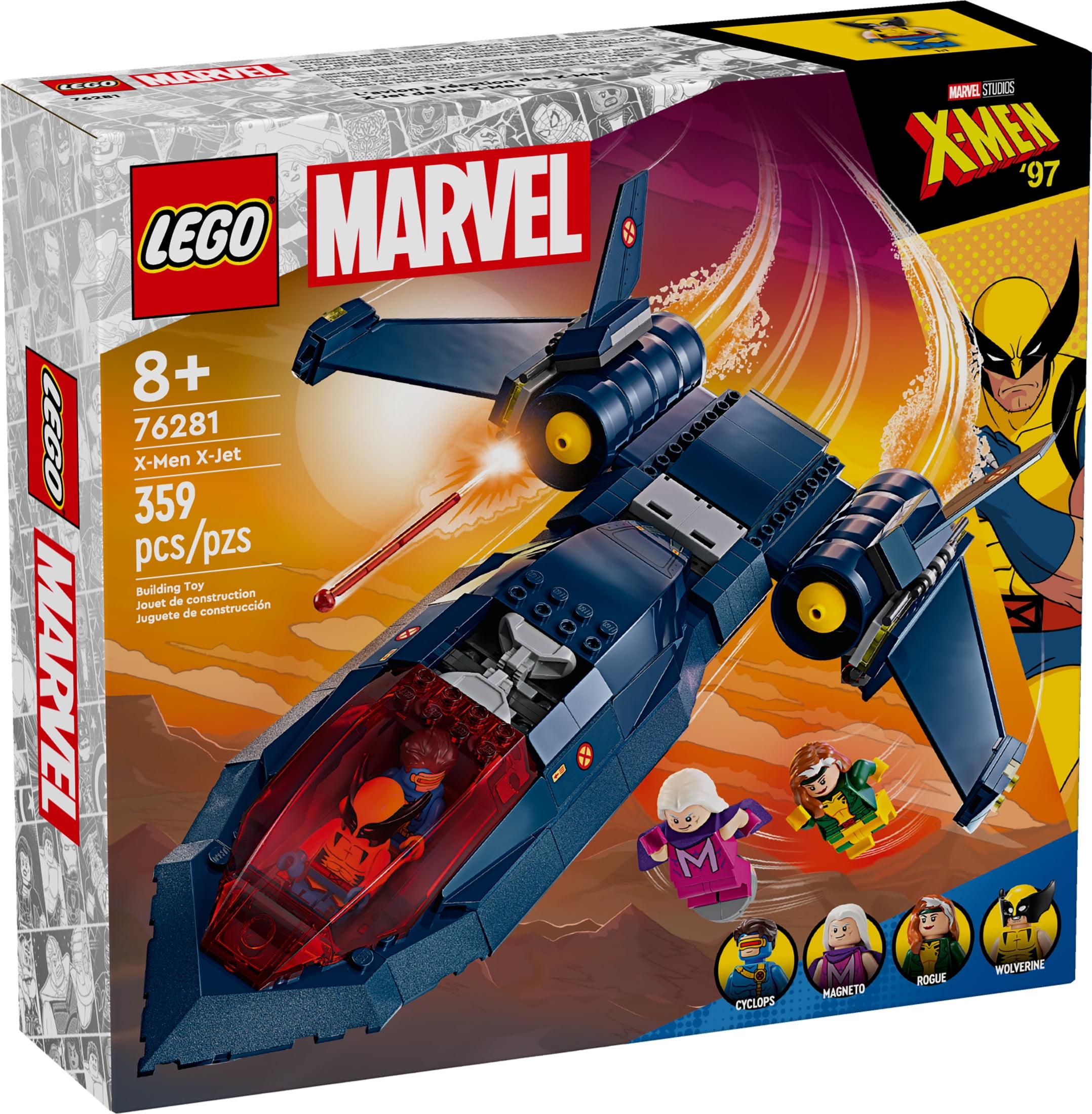 76281: X-Men X-Jet Set Review - BricksFanz