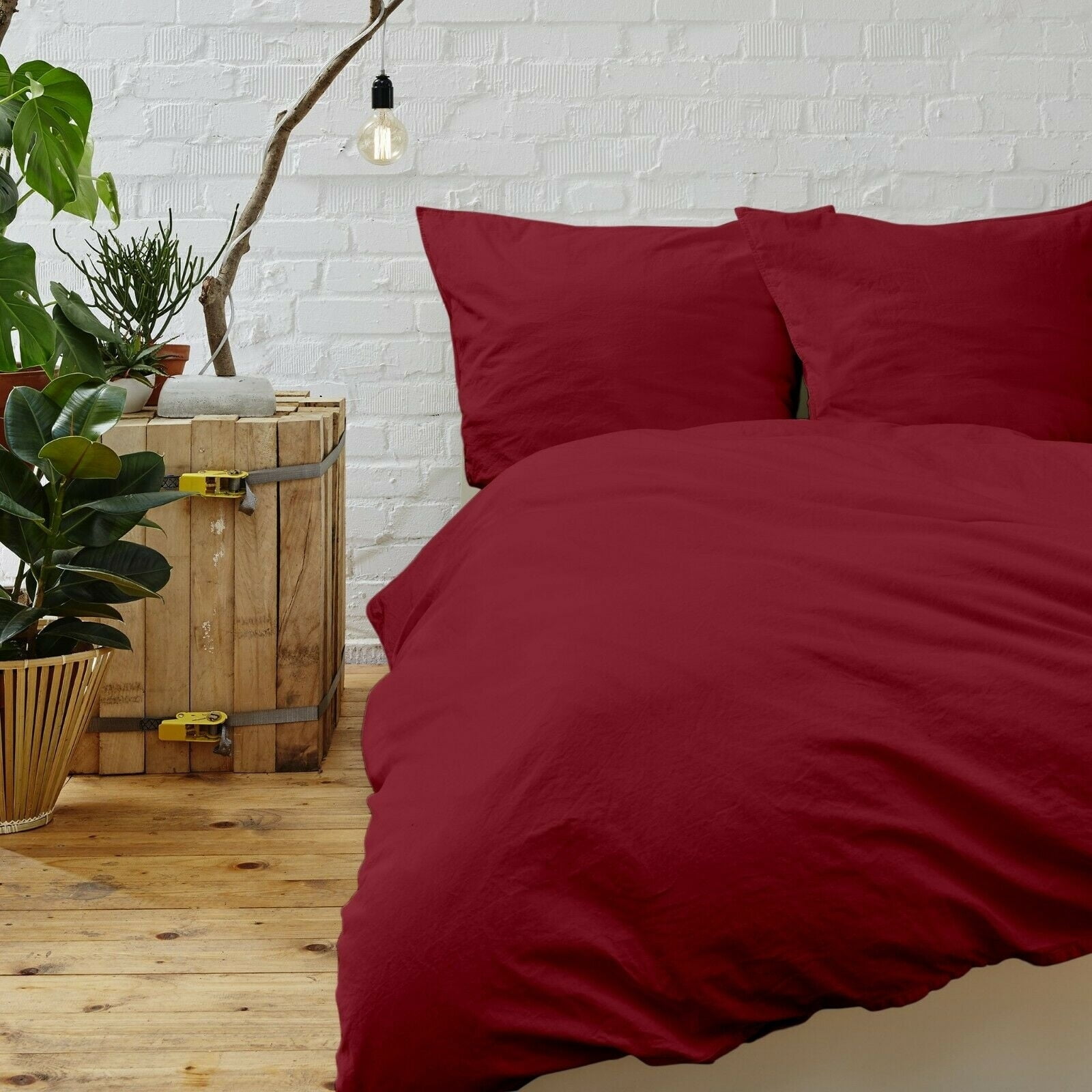 Bluff City Bedding Bamboo Feel 1800 Count 3-piece Soft Duvet Cover Set Sage King - Cal King