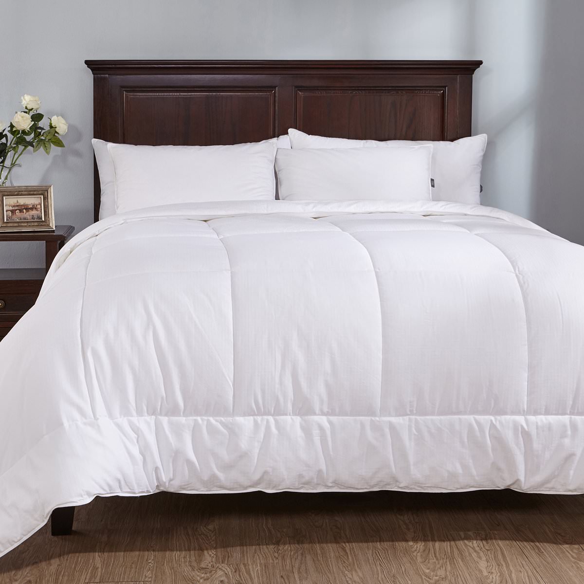 Puredown 400 Thread Count Warmth Down Alternative Year Round Comforter Duvet Insert, Twin
