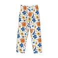 thumbnail image 4 of Goofa Flower Printed Soft Pajama Pants for Men, Wide Leg Comfy Casual Lounge Yoga Pants-X-Large, 4 of 9