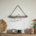 thumbnail image 3 of Uniquewise 19-inch Natural Decorative Jujube Wooden Log Hanging Farmhouse, 3 of 7